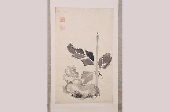 정조필 파초도 (正祖筆 芭蕉圖)